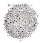 6000 Iridescent Table Scatter Acrylic Crystals, Mixed Sizes - Clear
