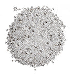 6000 Iridescent Table Scatter Acrylic Crystals, Mixed Sizes - Clear