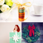 25m Double Sided Satin Ribbon - Scarlet