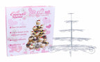 5-Tier Metal Tree Cupcake Stand with 41 Muffin Holder