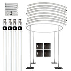 10ft Circular Pipe and Drape Backdrop Stand