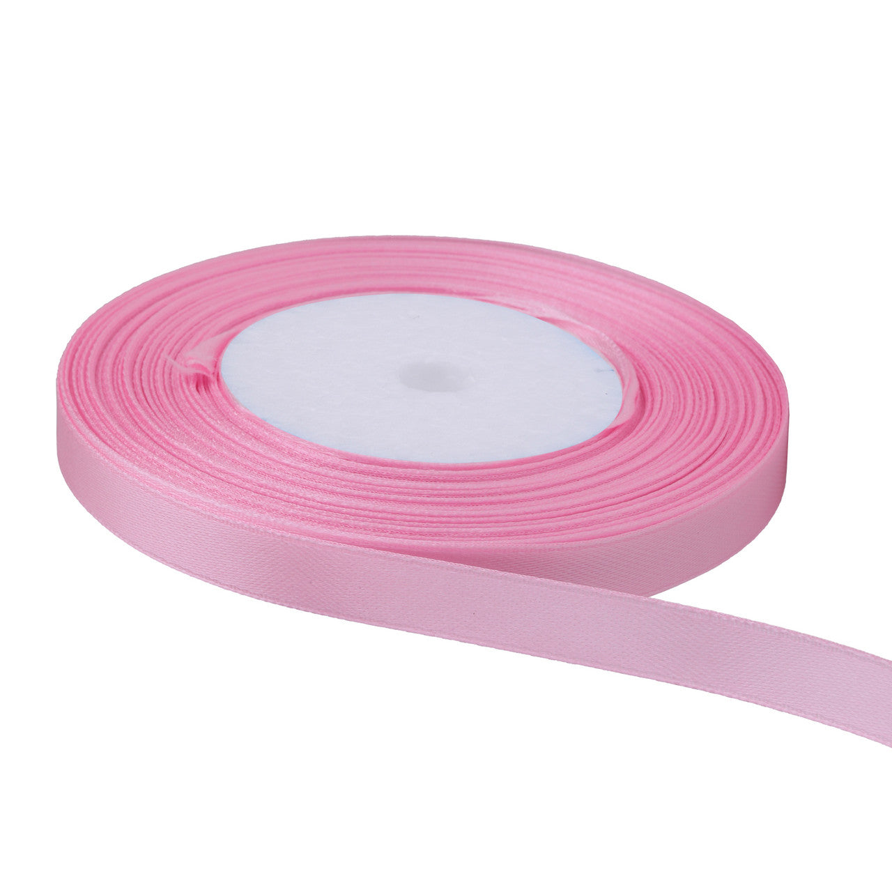 25m Double Sided Satin Ribbon - Baby Pink