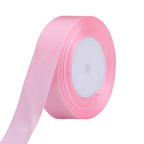 25m Double Sided Satin Ribbon - Baby Pink