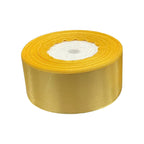 25m Double Sided Satin Ribbon - Champagne