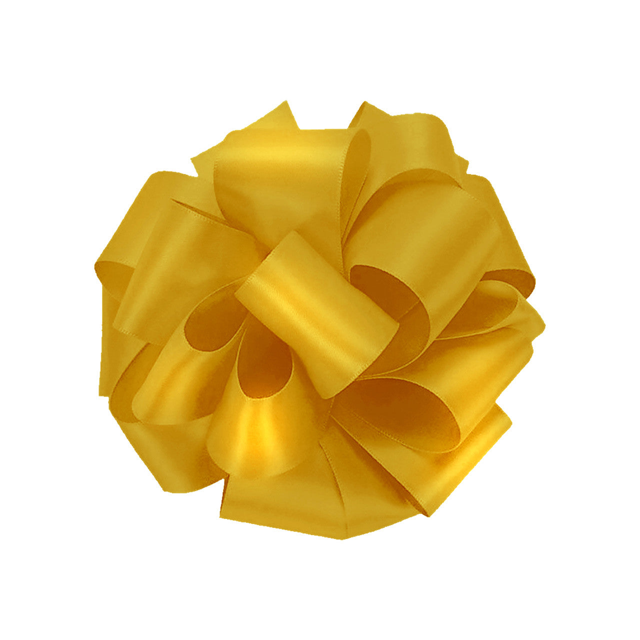25m Double Sided Satin Ribbon - Champagne