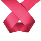 10m Double Sided Satin Ribbon - Hot Pink