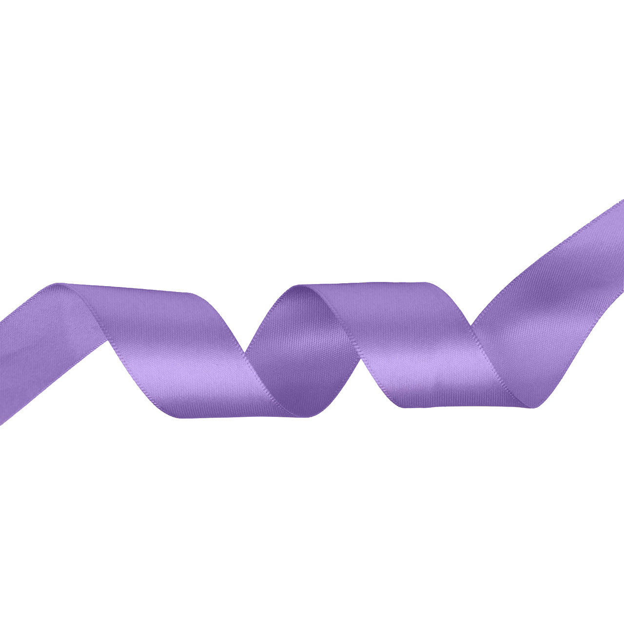 10m Double Sided Satin Ribbon - Lilac