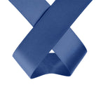 10m Double Sided Satin Ribbon - Navy