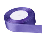 10m Double Sided Satin Ribbon - Purple