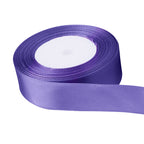 25m Double Sided Satin Ribbon - Purple