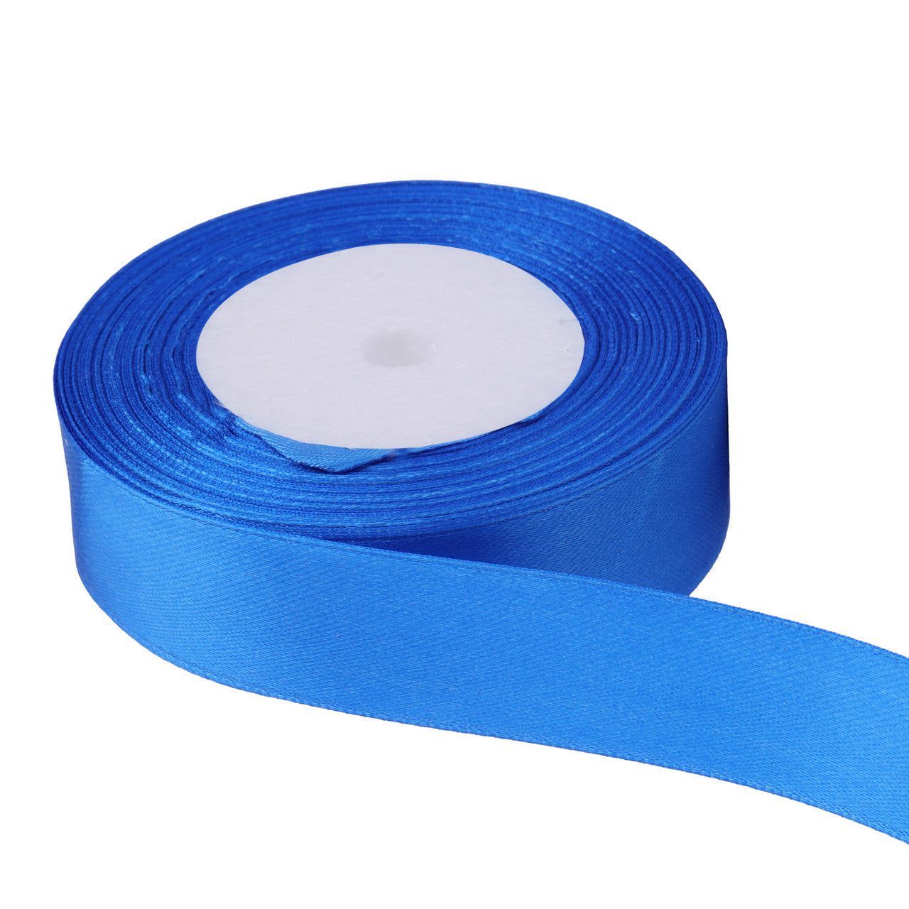 25m Double Sided Satin Ribbon - Royal Blue