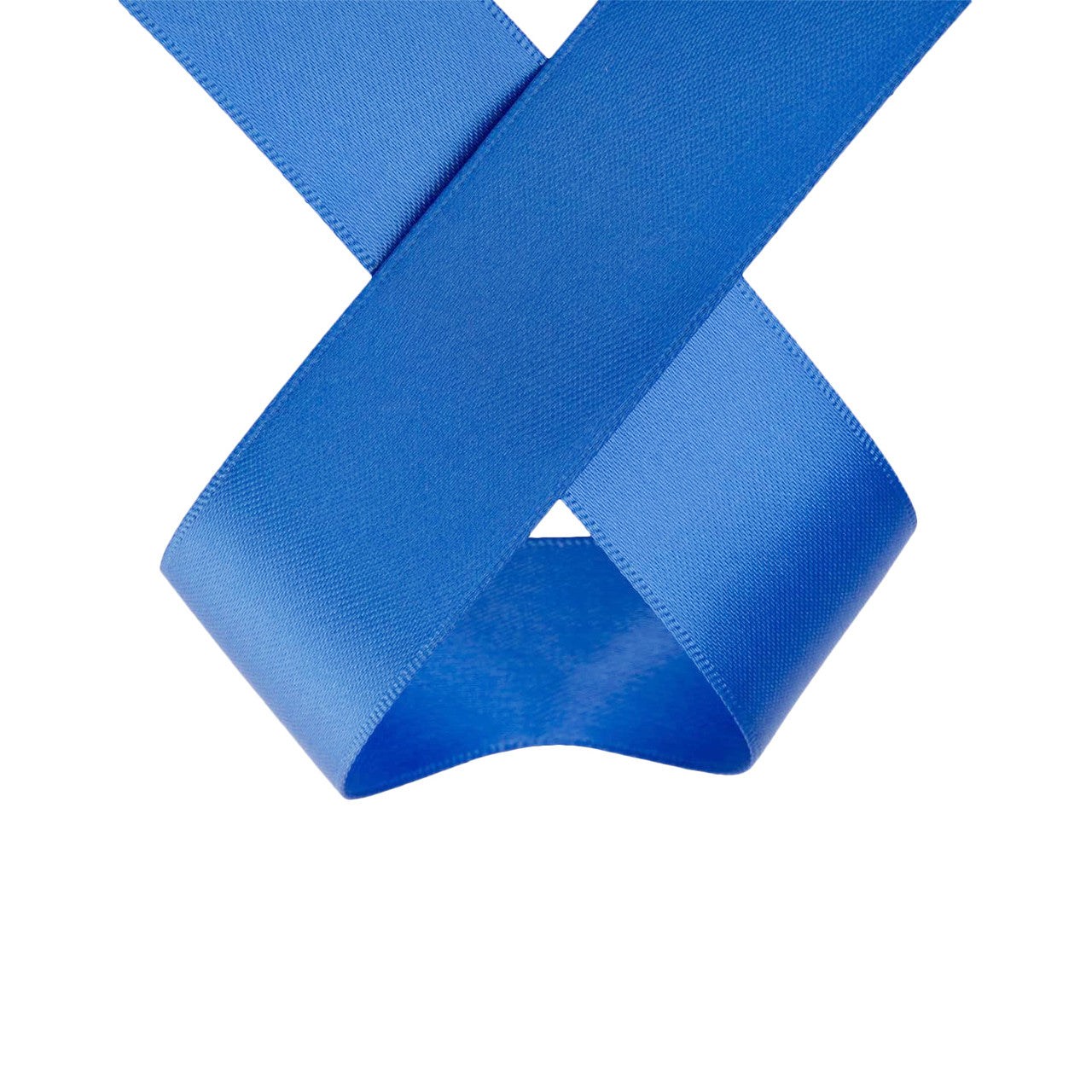 10m Double Sided Satin Ribbon - Royal Blue