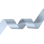 10m Double Sided Satin Ribbon - Silver