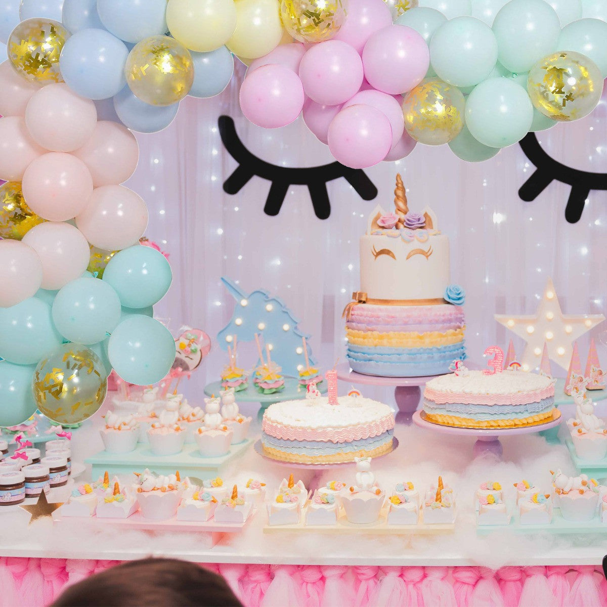 5m Latex Balloon Arch Kit - Assorted Colours, 80pcs