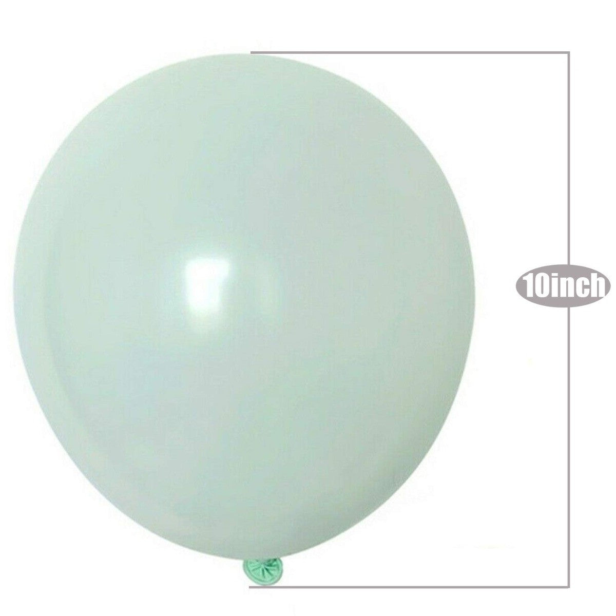 100x 10" Helium-Quality Latex Pastel Party Balloons - Assorted