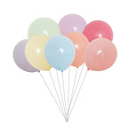 100x 10" Helium-Quality Latex Pastel Party Balloons - Assorted