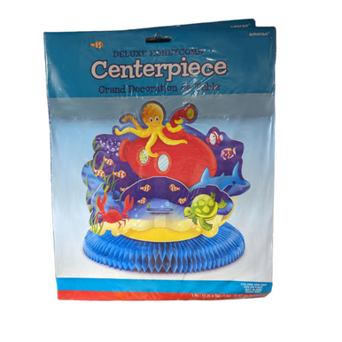Deep Sea Fun 3D Honeycomb Centrepiece