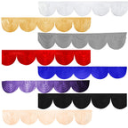 3m Ice Silk Detachable Swag for Photography Backdrop - Silver