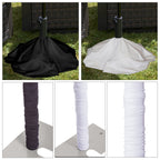 25yd Spandex Pole Cover - White