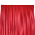 1.5m x 10m Ice Silk Fabric - Red