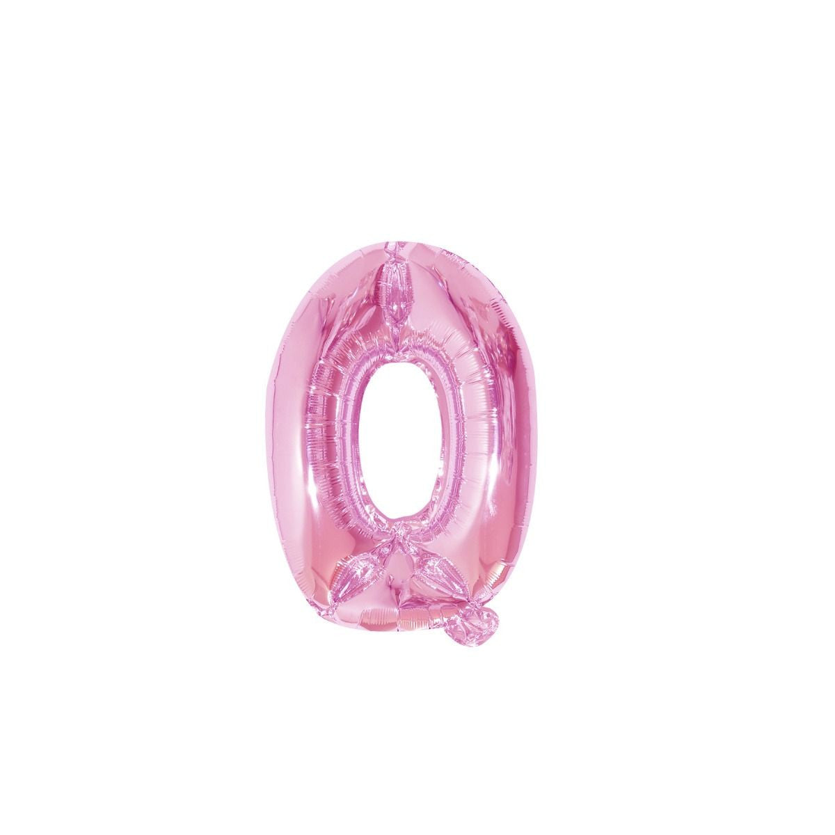 Large Foil Number Air-fill and Helium Balloons (0-9) - Pink