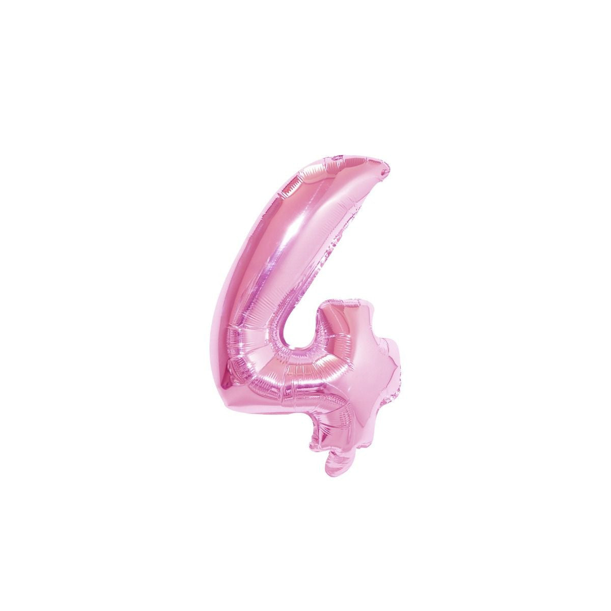 Large Foil Number Air-fill and Helium Balloons (0-9) - Pink