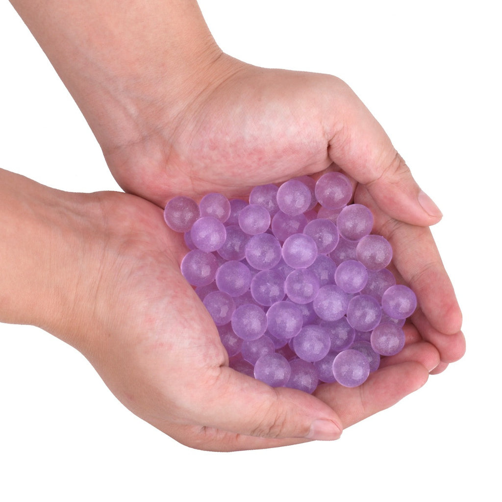 Aqua Gel Glitter Expanding Water Balls - Purple