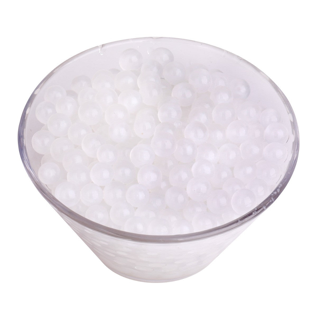 Aqua Gel Glitter Expanding Water Balls - White