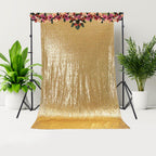 4ft x 7ft Sequin Photography Backdrop - Gold
