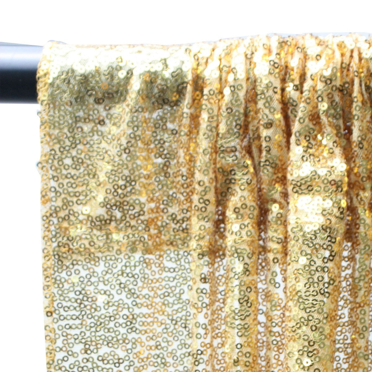 4ft x 7ft Sequin Photography Backdrop - Gold