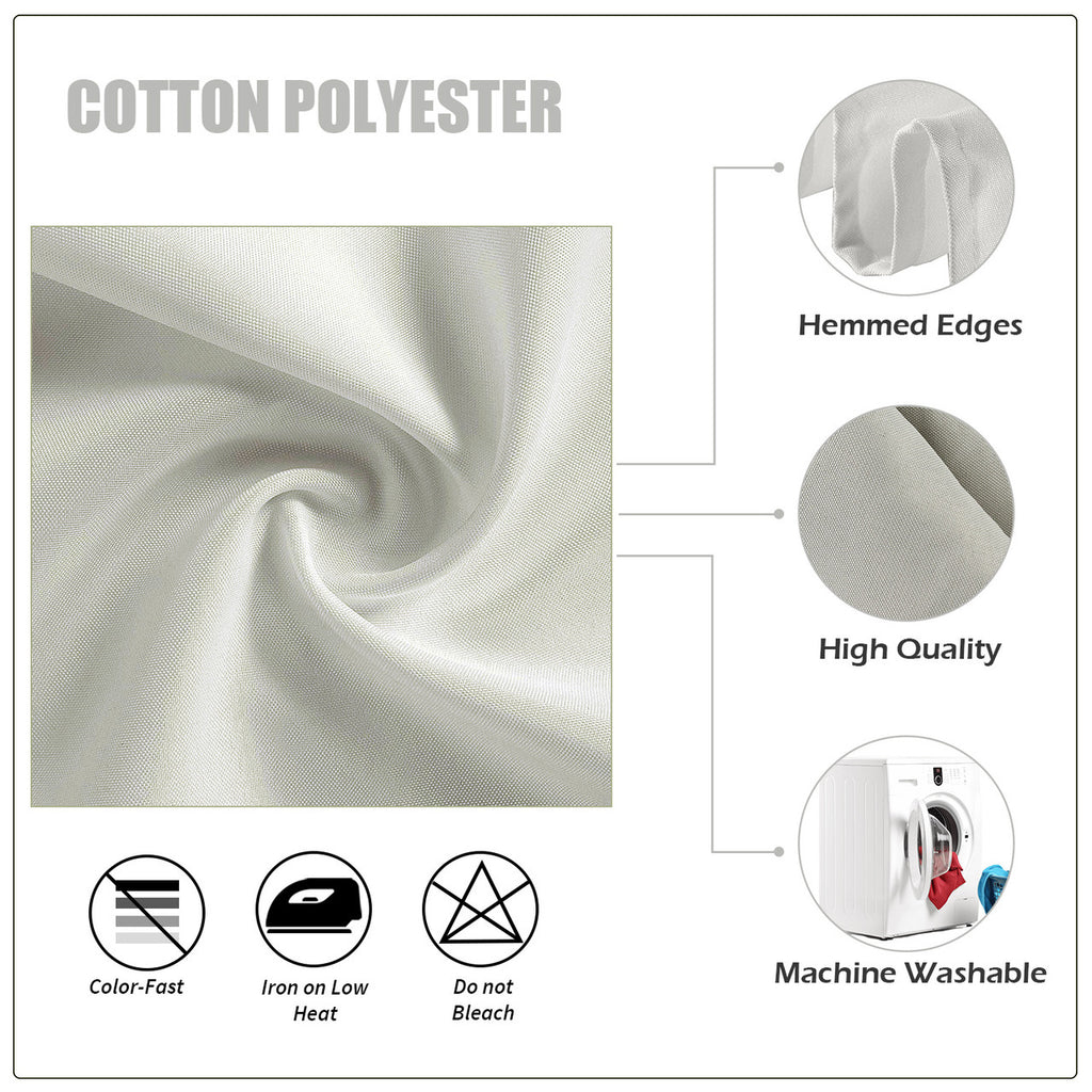 20" Polyester Table Napkin - Grey