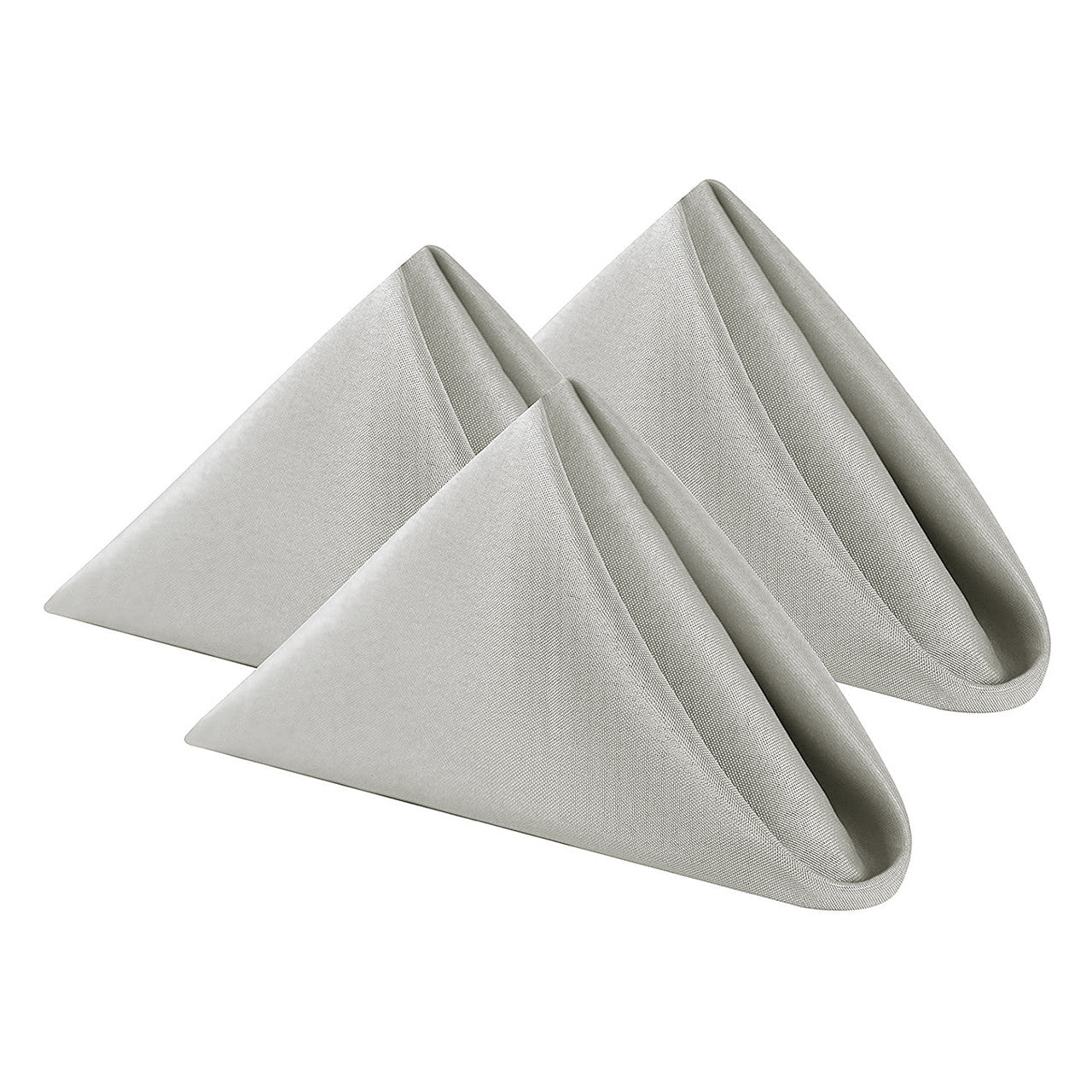 20" Polyester Table Napkin - Grey