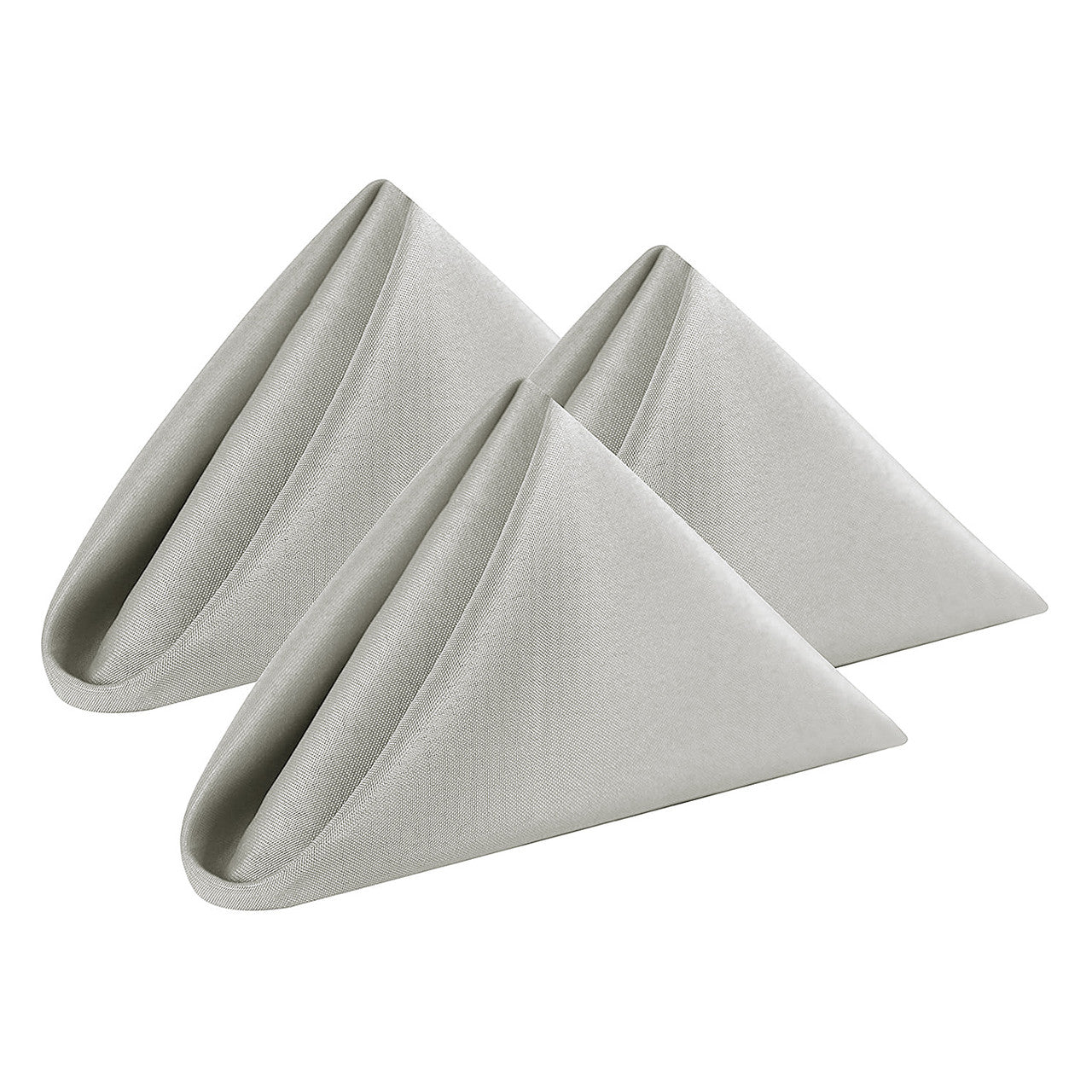 20" Polyester Table Napkin - Grey