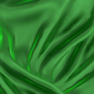 1.5m x 10m Ice Silk Fabric - Green