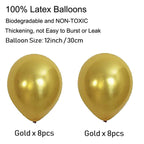 Pink & Gold Balloons, Pom-Poms, Bunting & Tassels Birthday Set
