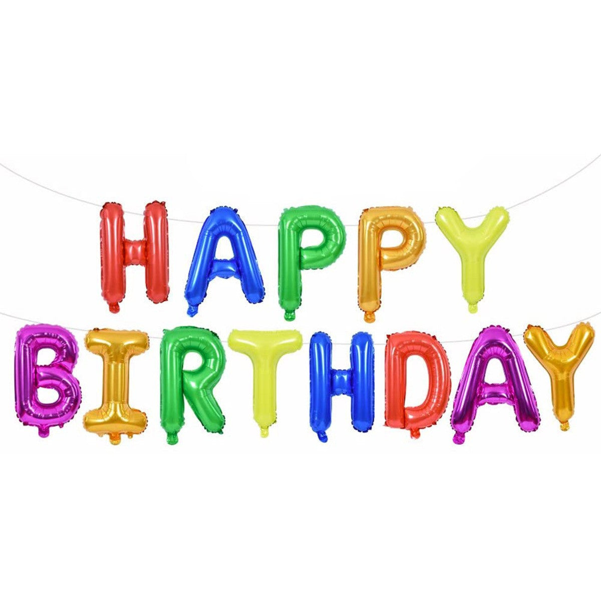 16" Foil Happy Birthday Balloons - Various
