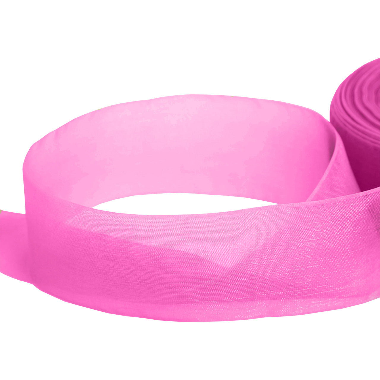 Organza Ribbon in Hot Pink