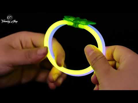 Glow Sticks with Connectors Party Pack (224pc) - Mixed Colours