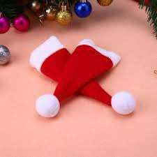 Santa Hats Cutlery Holder - 4pcs