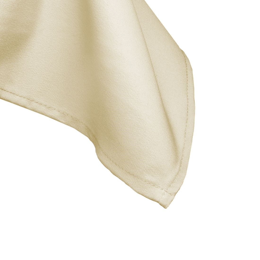 180GSM Rectangle Polyester Tablecloth - Ivory