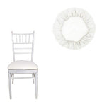 Spandex Seat Pad Cover - Ivory