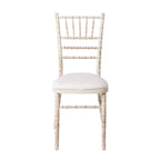 Spandex Seat Pad Cover - Ivory
