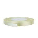 10m Double Sided Satin Ribbon - Ivory
