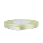 25m Double Sided Satin Ribbon - Ivory
