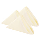 20" Polyester Table Napkin - Ivory