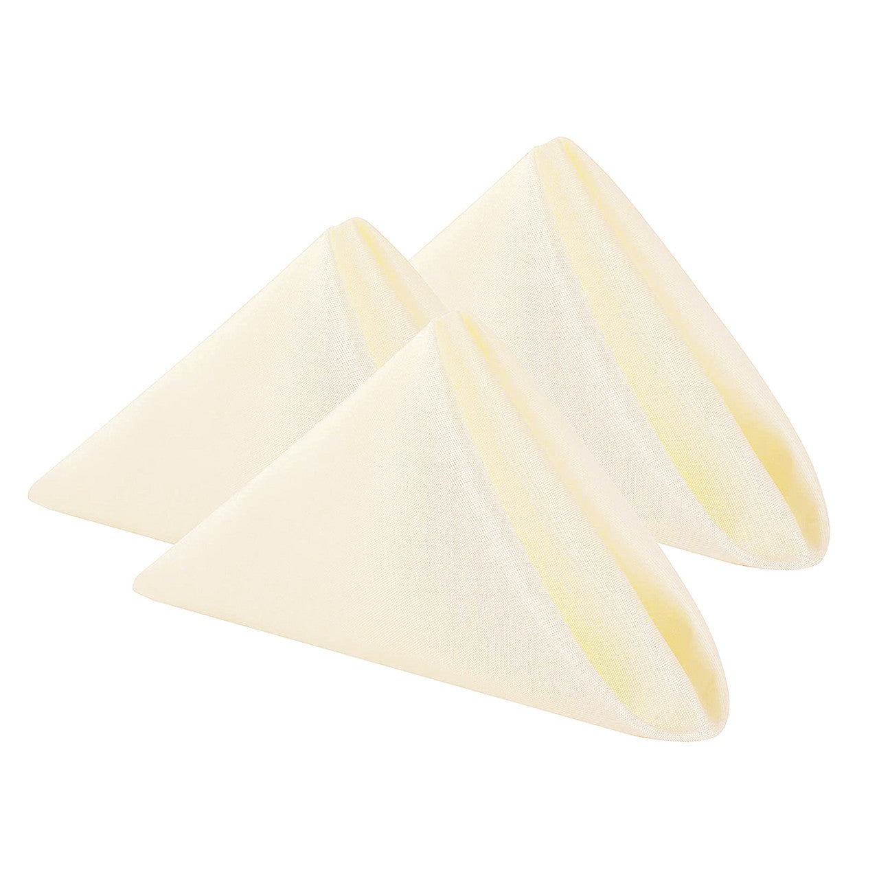 20" Polyester Table Napkin - Ivory
