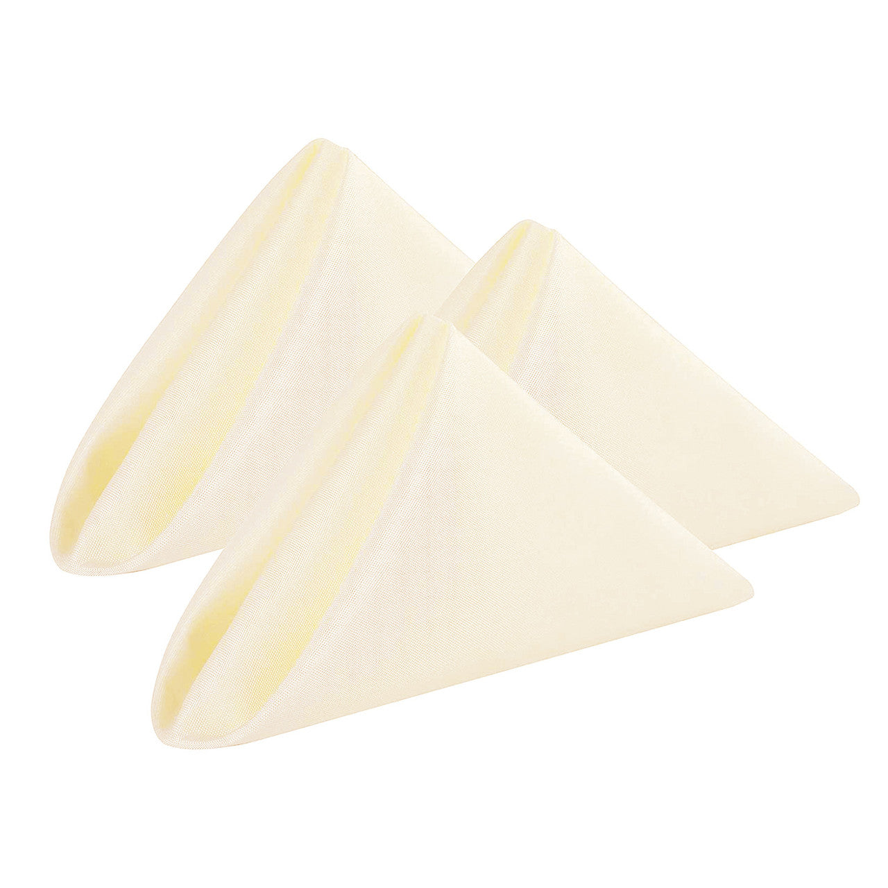 20" Polyester Table Napkin - Ivory