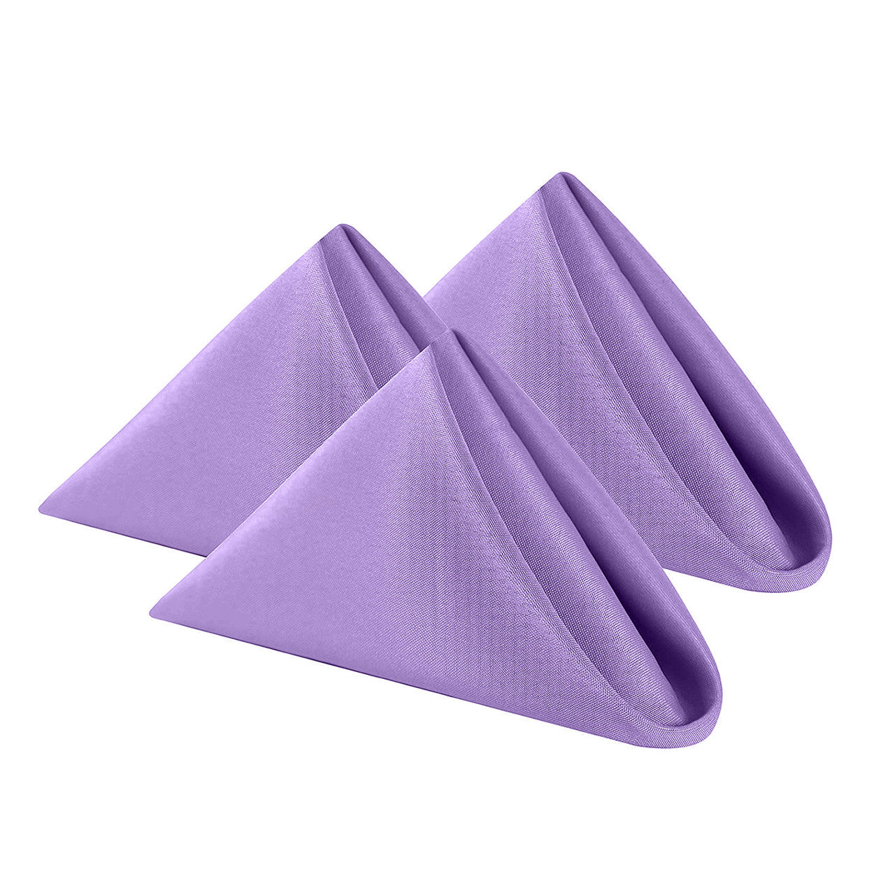 20" Polyester Table Napkin - Lavender