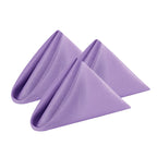 20" Polyester Table Napkin - Lavender