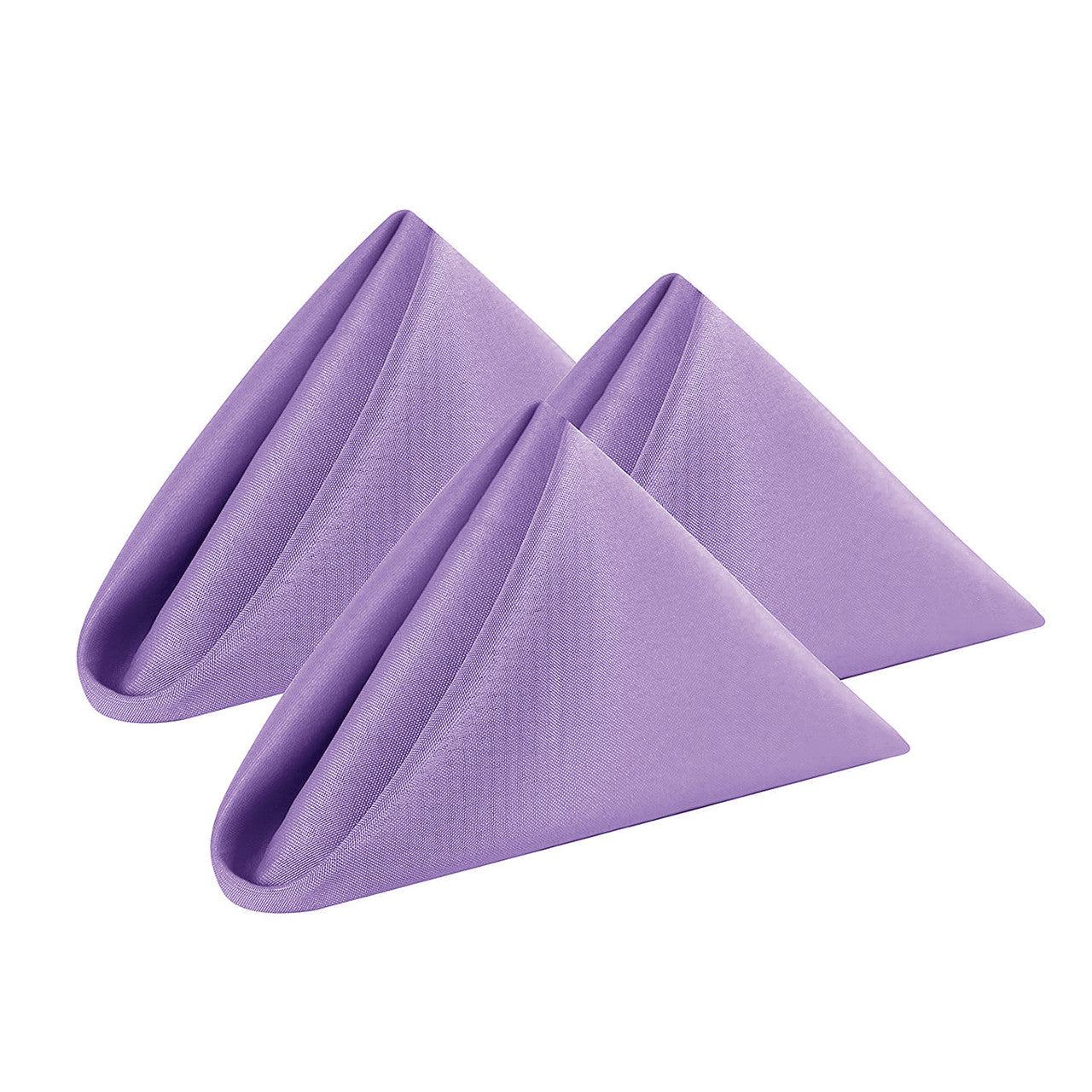 20" Polyester Table Napkin - Lavender